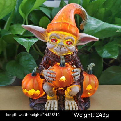 Garden Pumpkin Gnome