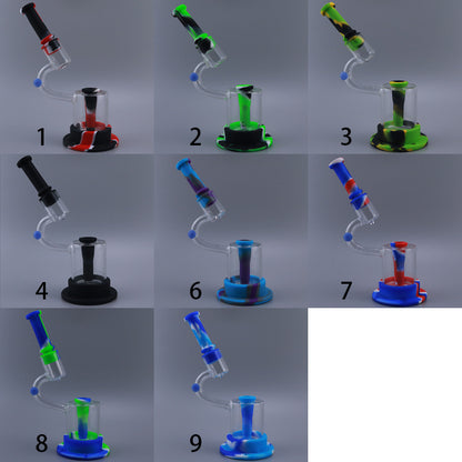 Microscope-Shaped Pipe - Glass w/LED Light