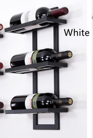 Modern Iron Wall-mounted Wine Holder