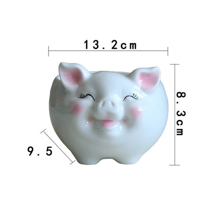 Mini Piggy Succulent Flower Pot