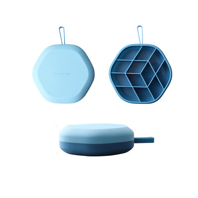 DIY Silicone 12-Cavity 3D Ice Mold