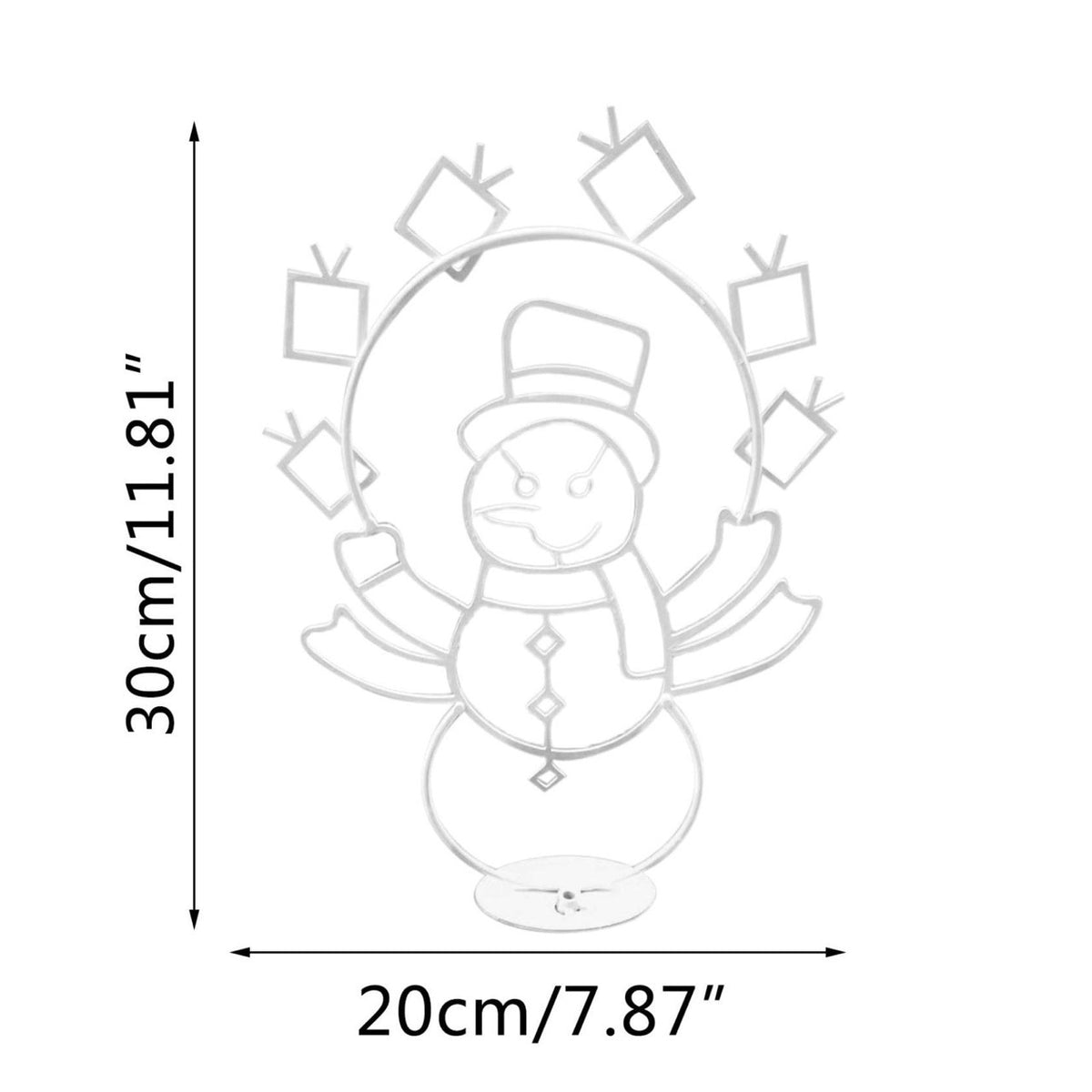 LED Juggling Snowman