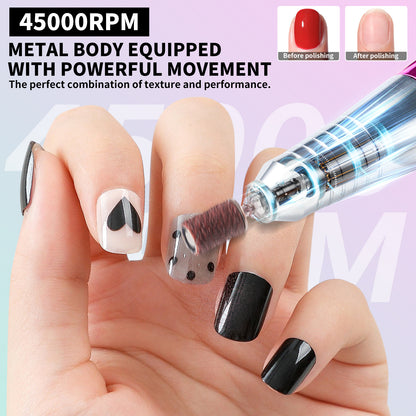Professional Cordless Electric Nail Drill