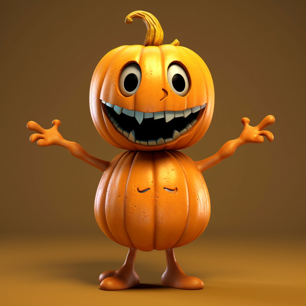 Tabletop Pumpkin Figurine