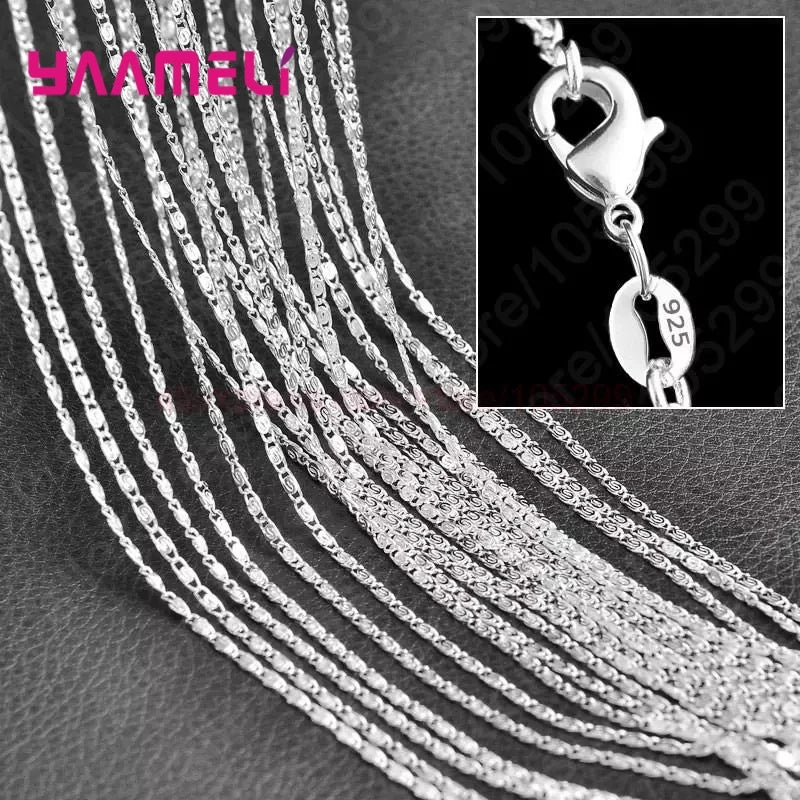 925 Sterling Silver Chains