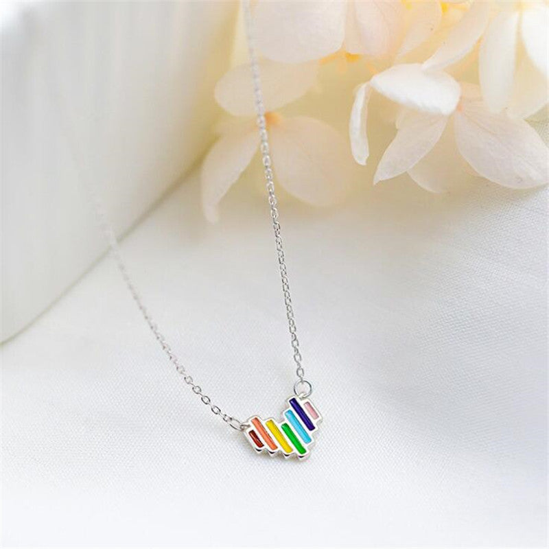 Rainbow Love Necklace