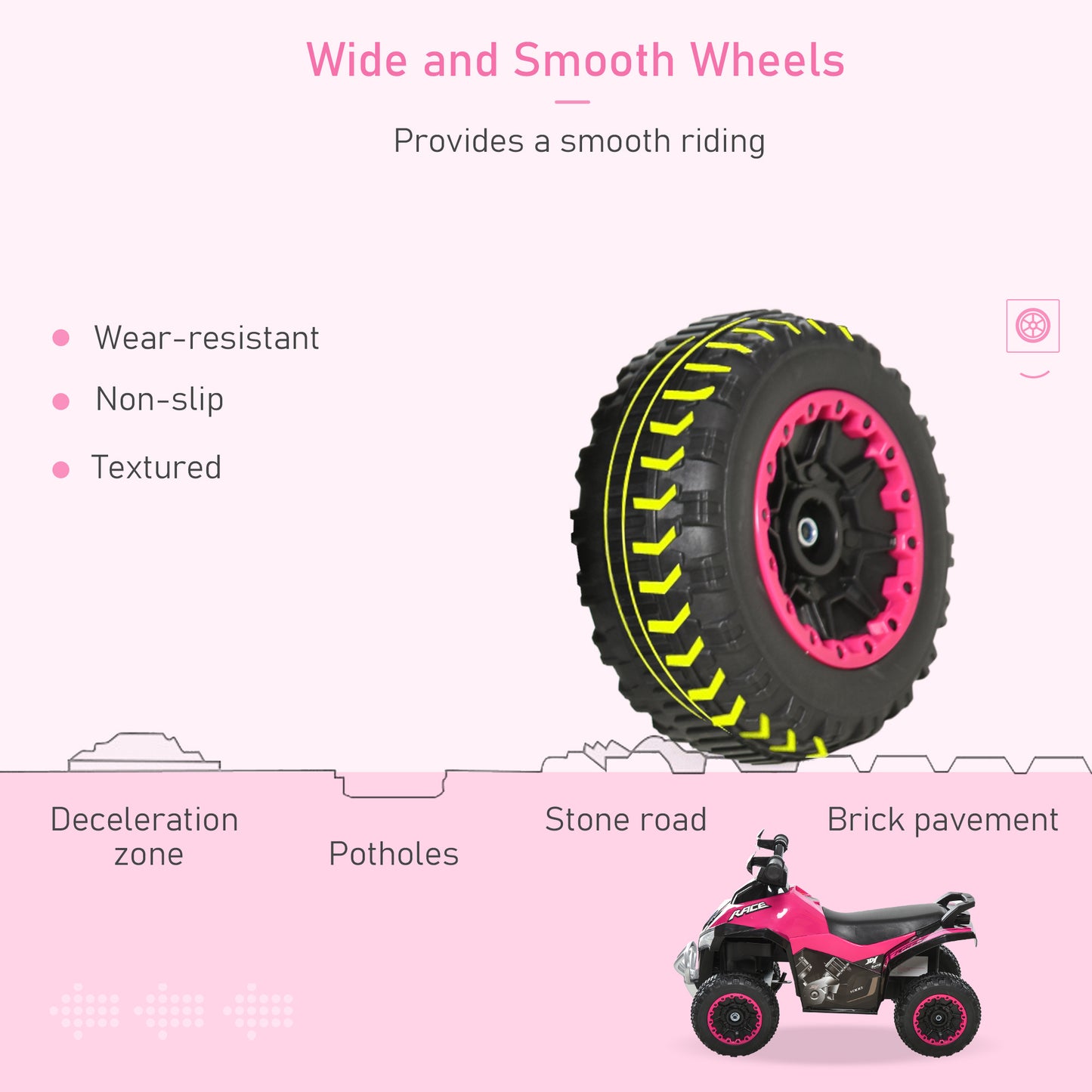 Little-One's Foot-to-Floor ATV Push Car