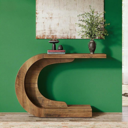 Wave-Inspired Console Table