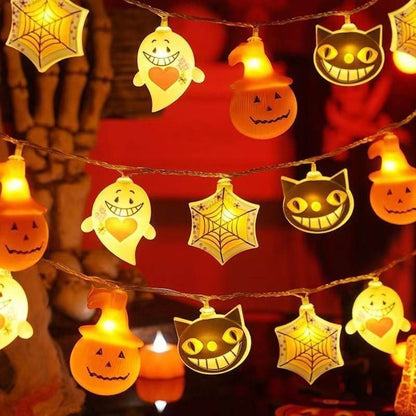 Halloween LED Spooky Day-of-Dead Light String - Shop Jobie