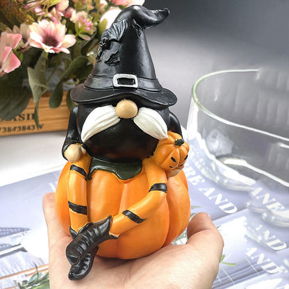 Halloween Pumpkin Gnome