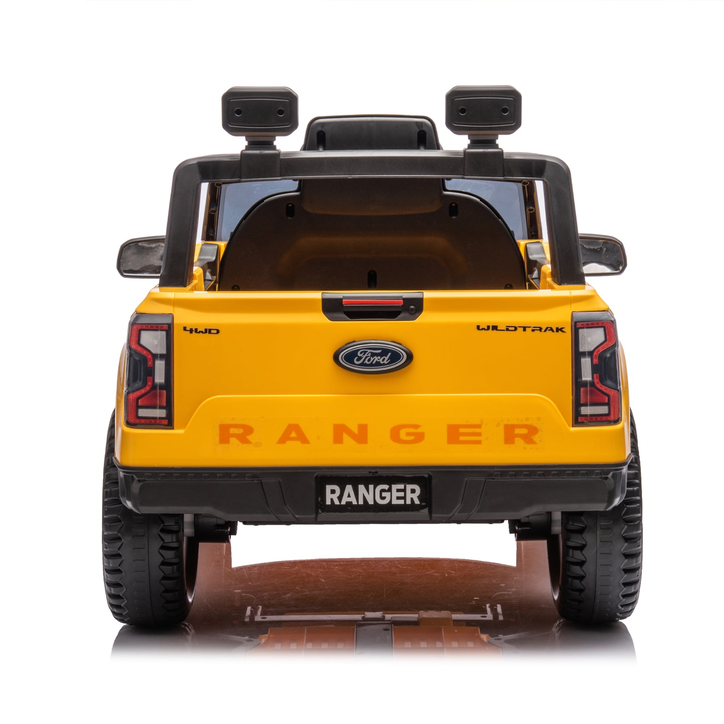 12V Kids Ride On Truck - Yellow