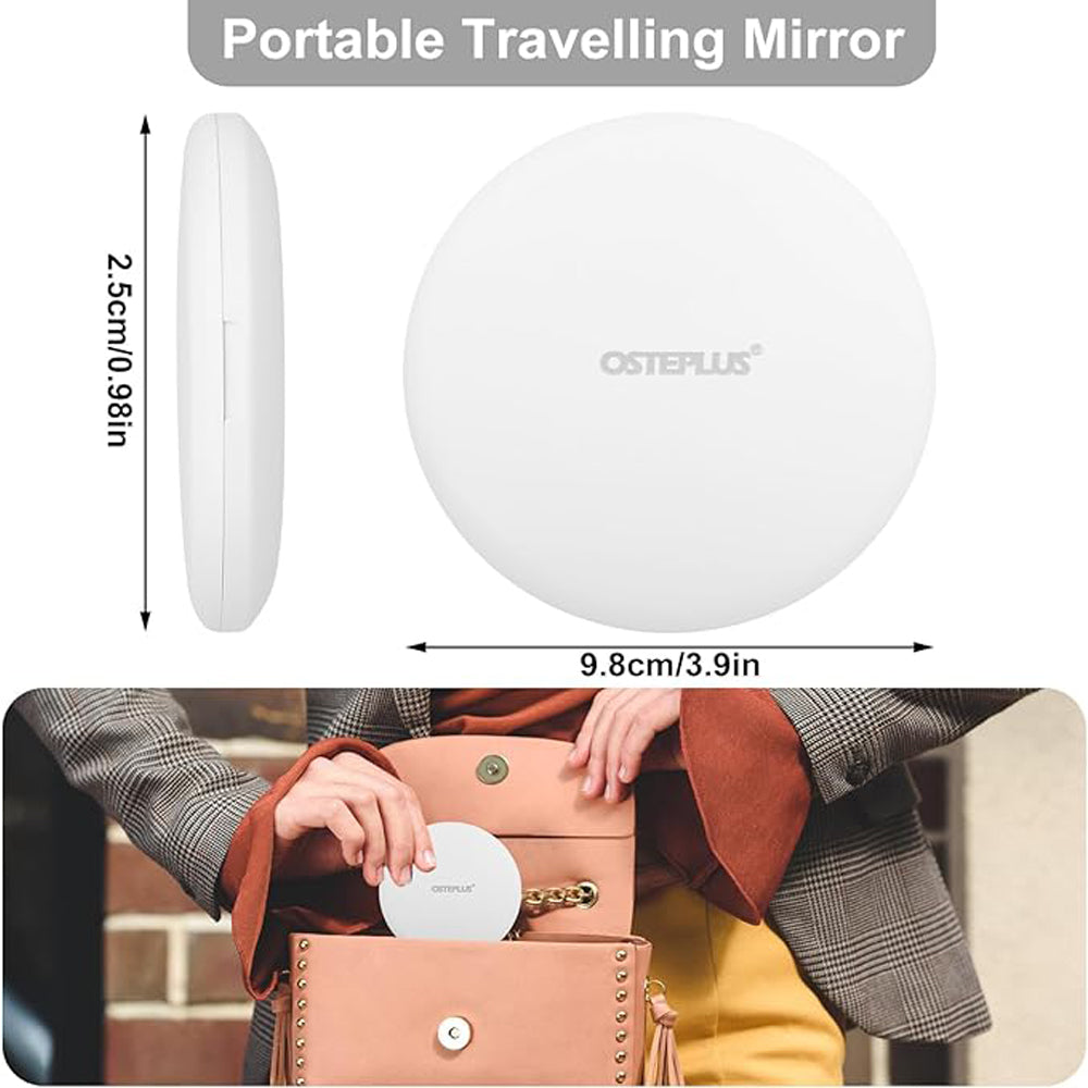 Travel Makeup Mirror w/LED Light