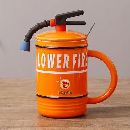 Morning Humor Fire Extinguisher Mug