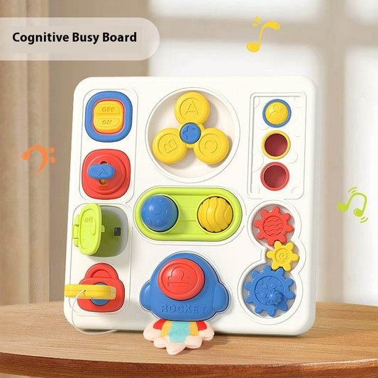 Baby Cognitive Sound And Light Busy Board - Shop Jobie