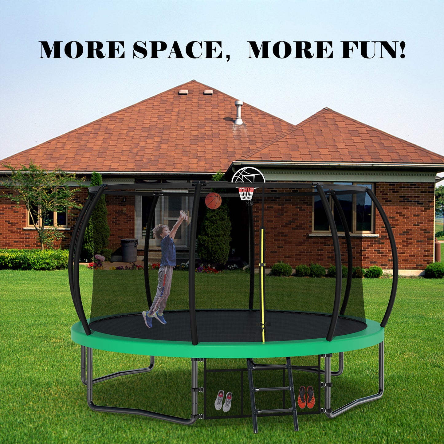 12FT Kids Trampoline