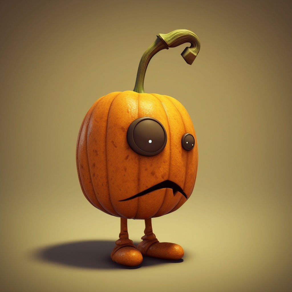 Tabletop Pumpkin Figurine