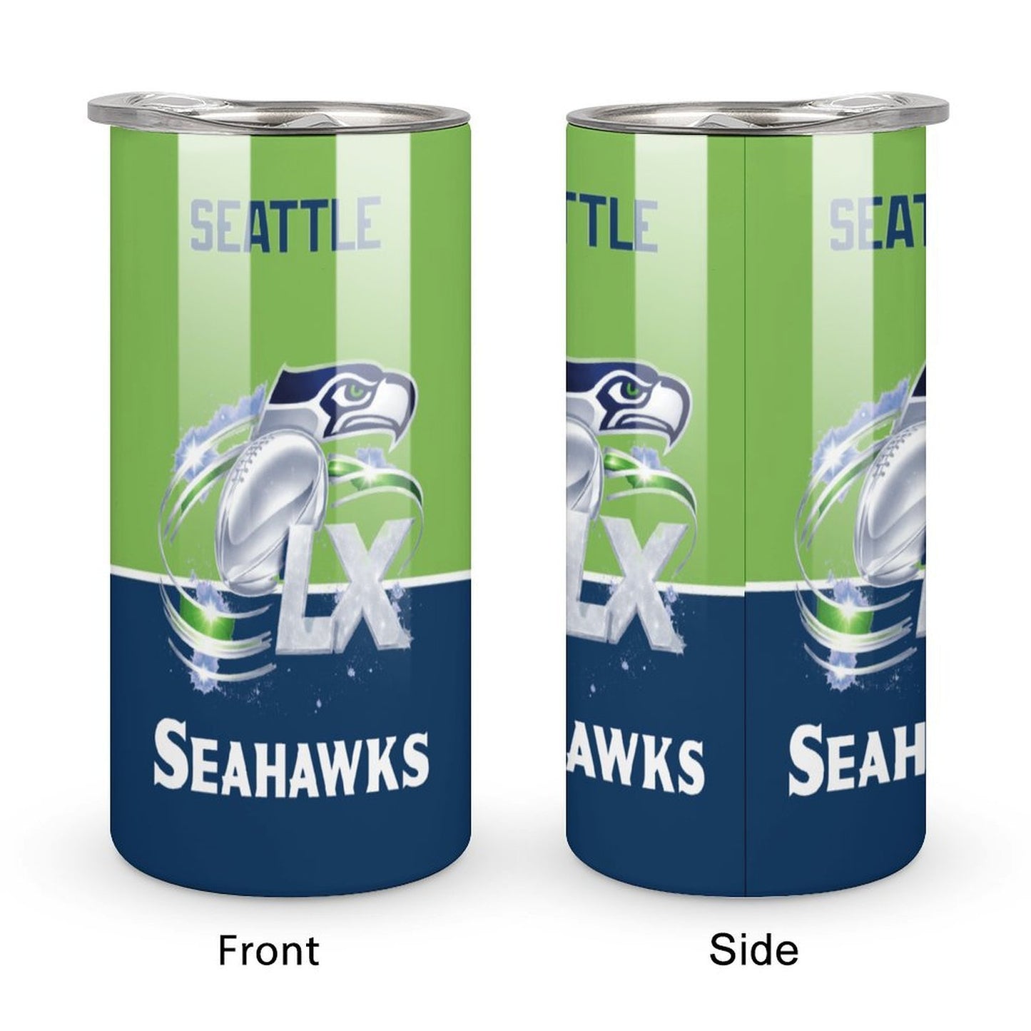 Superbowl LX - Seahawks Vertical Cup