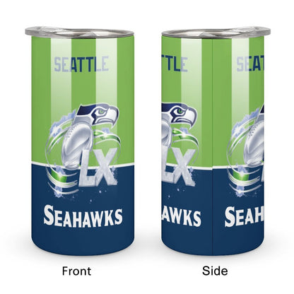 Superbowl LX - Seahawks Vertical Cup