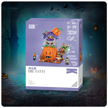 Building Blocks Halloween Puzzle