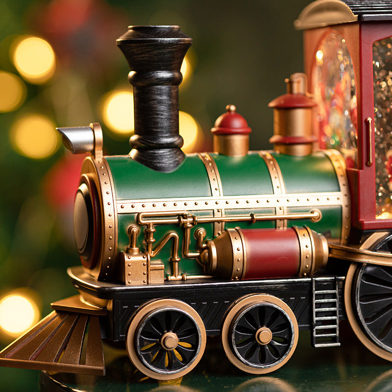 Christmas Train Music Box