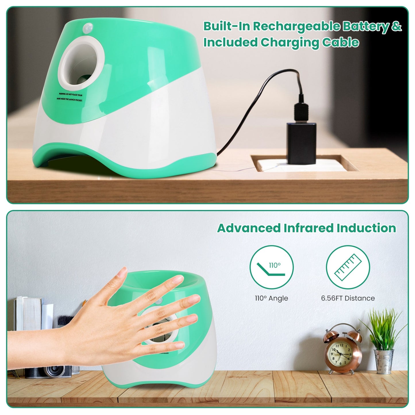 1pc Automatic Dog Ball Launcher