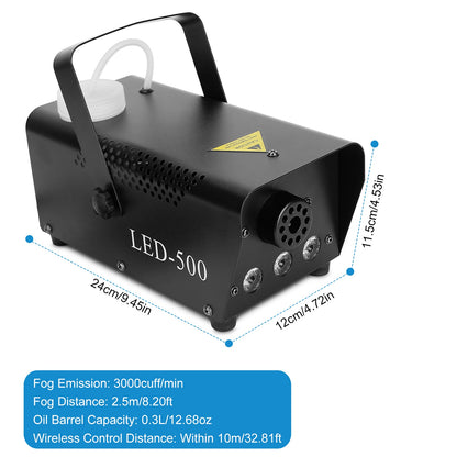Fog Machine w/RGB LED Lights