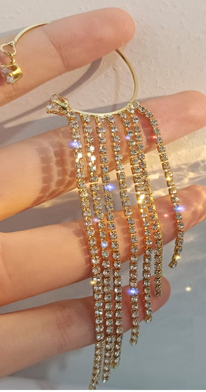Long Tassel Fashion Earring