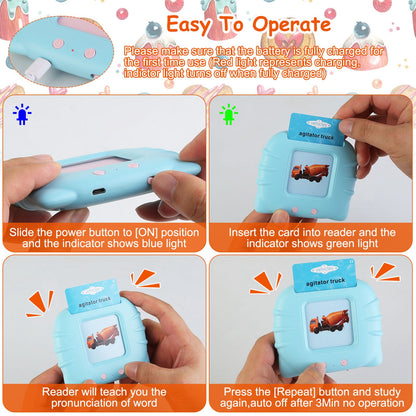 Educational Talking Flash Card Reader!