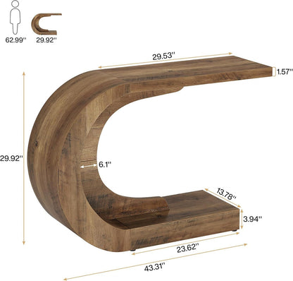 Wave-Inspired Console Table