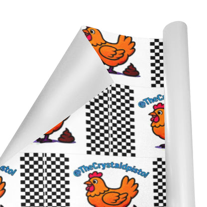 Crystal's Chicken Wrap - Personalized Wrapping Paper
