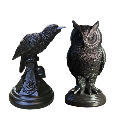 Halloween Candlestick Resin Desktop Decoration