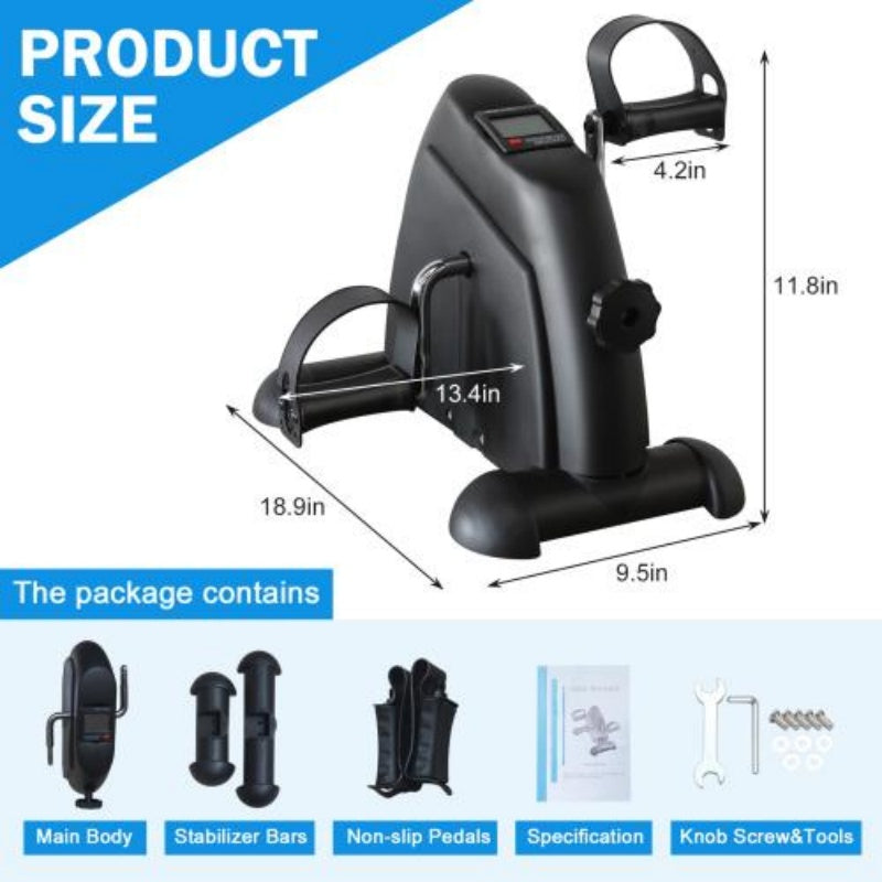 Mini Exercise Bike – Compact Fitness & Rehab Trainer