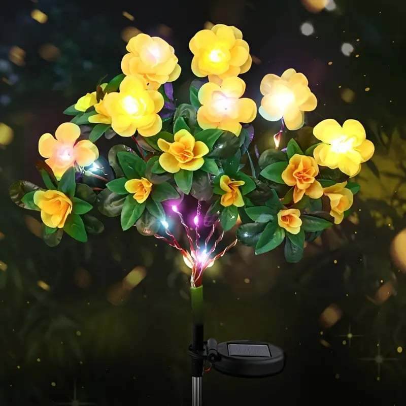 Solar Energy Flowers - Lighted Azalea - Shop Jobie