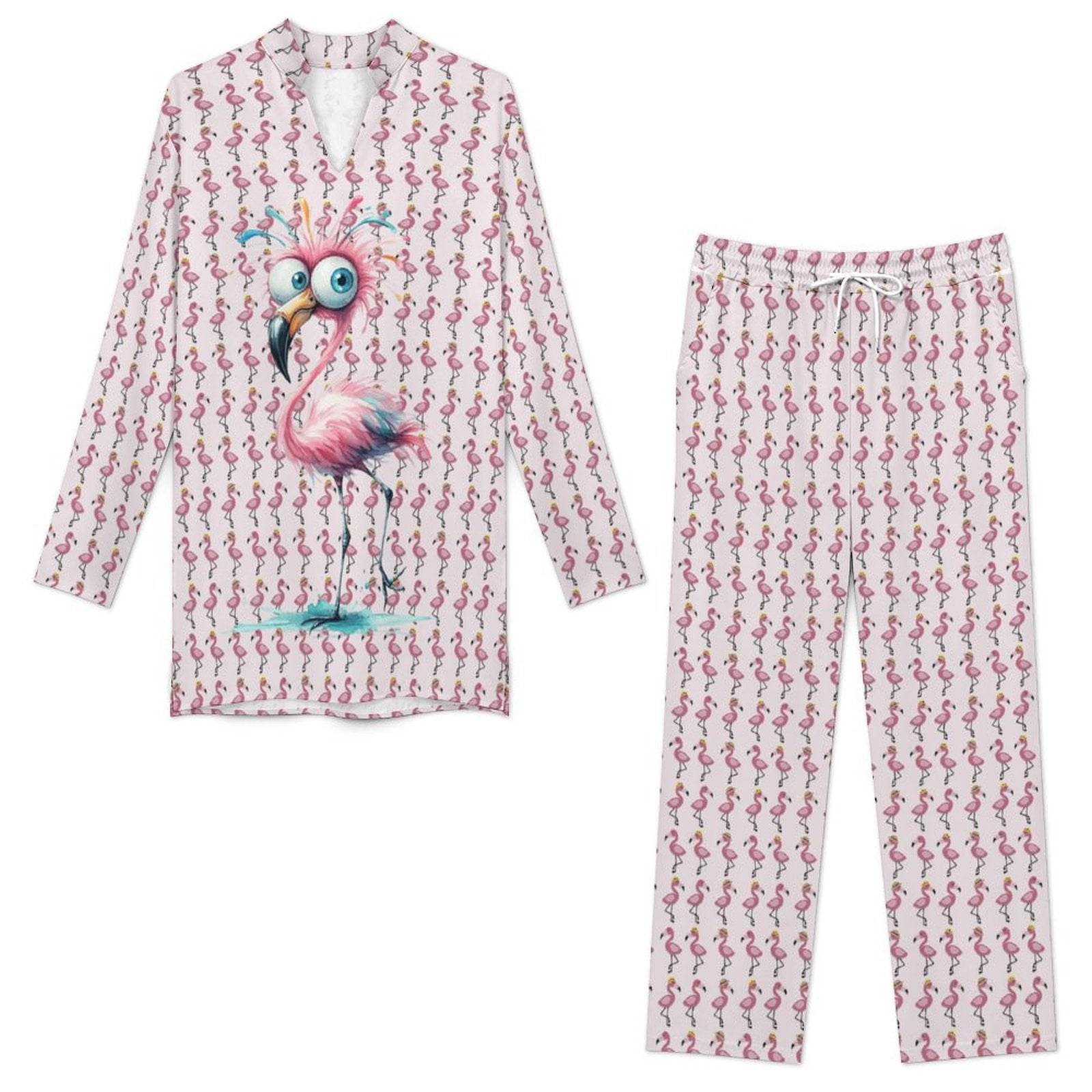 Women's Flamingo Loungewear Set - Shop Jobie