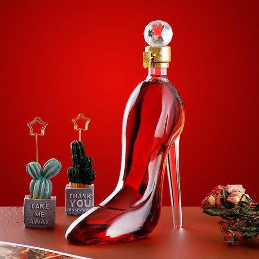 Glass High Heels Vodka Wine Container - Shop Jobie