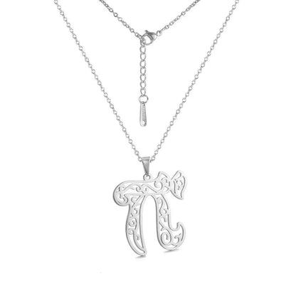 Hebrew Letter Hai Chai Pendant Necklace - Shop Jobie