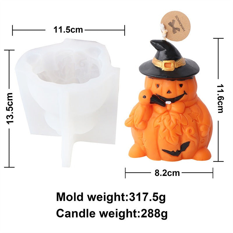 Halloween Silicone Candle Mold