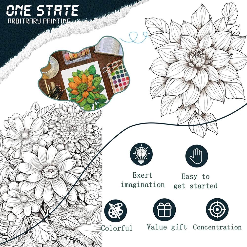 Mystical Mandala Themed Coloring Book - Shop Jobie