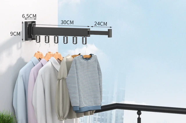 Retractable Cloth Drying Rack