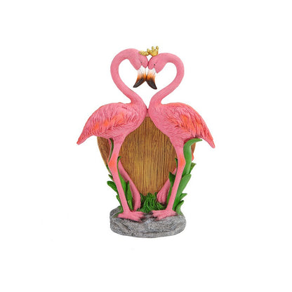 Resin Flamingo Flower Pot