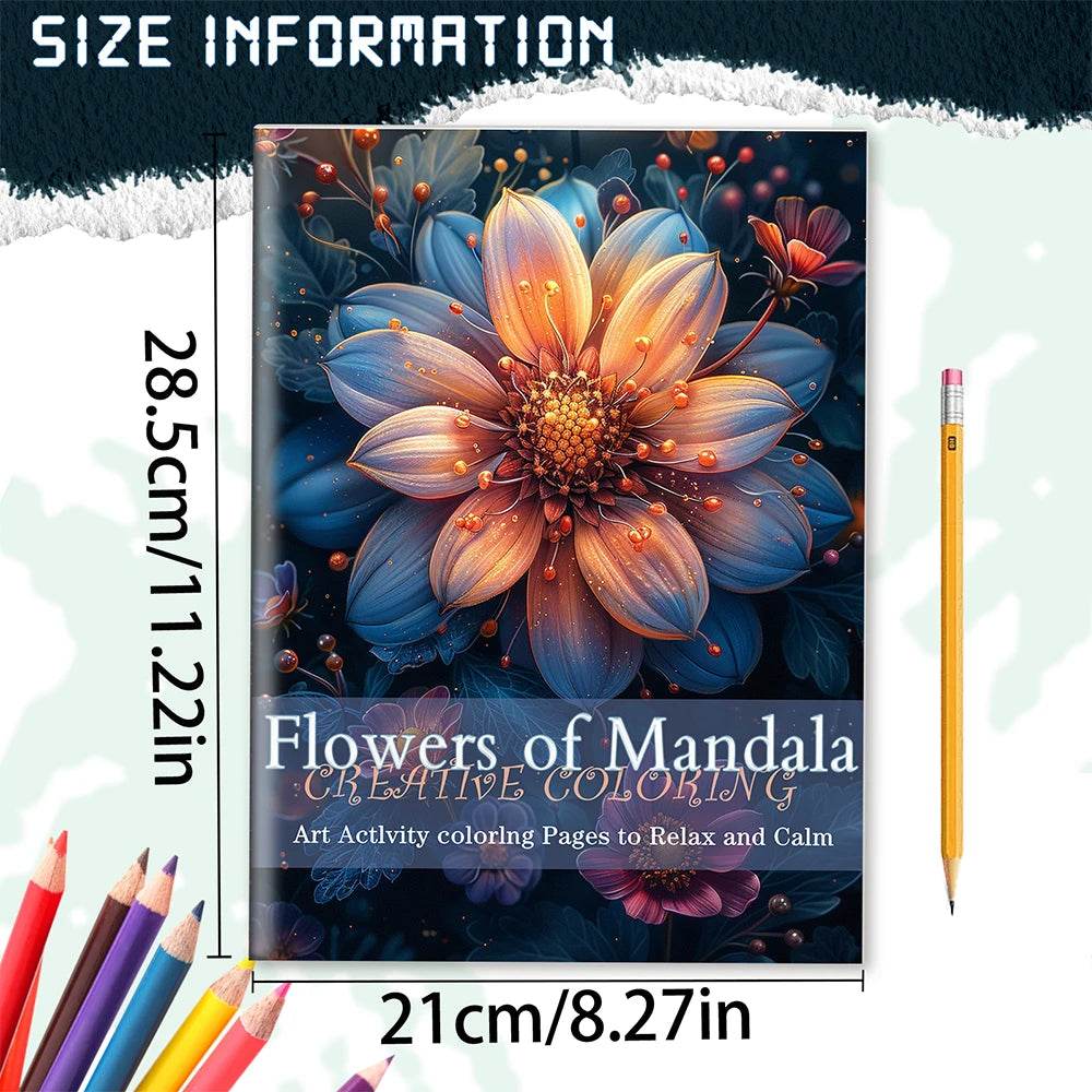 Mystical Mandala Themed Coloring Book - Shop Jobie