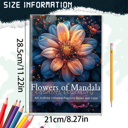 Mystical Mandala Themed Coloring Book - Shop Jobie
