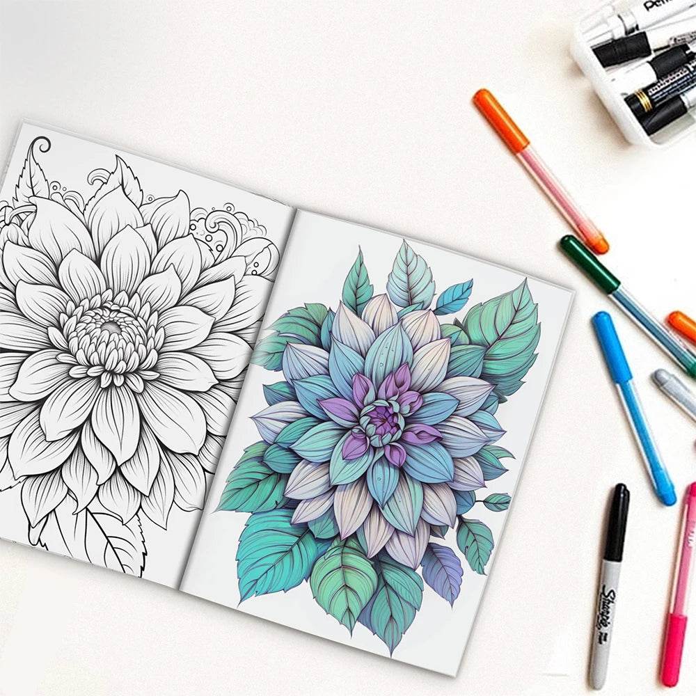 Mystical Mandala Themed Coloring Book - Shop Jobie