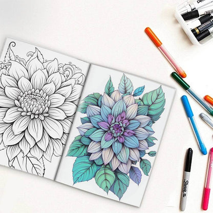 Mystical Mandala Themed Coloring Book - Shop Jobie