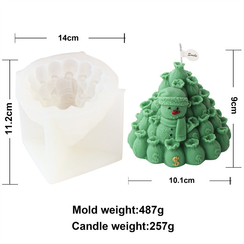 Christmas Candle Molds