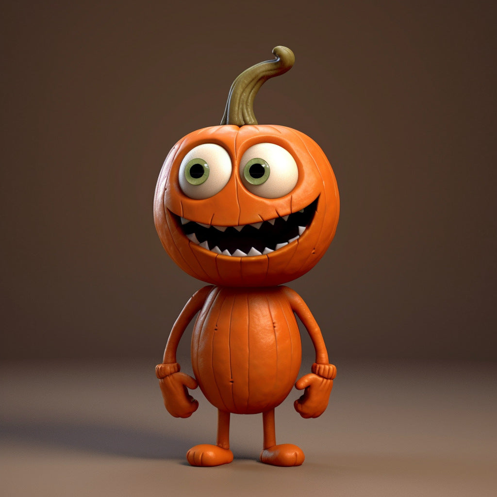 Tabletop Pumpkin Figurine