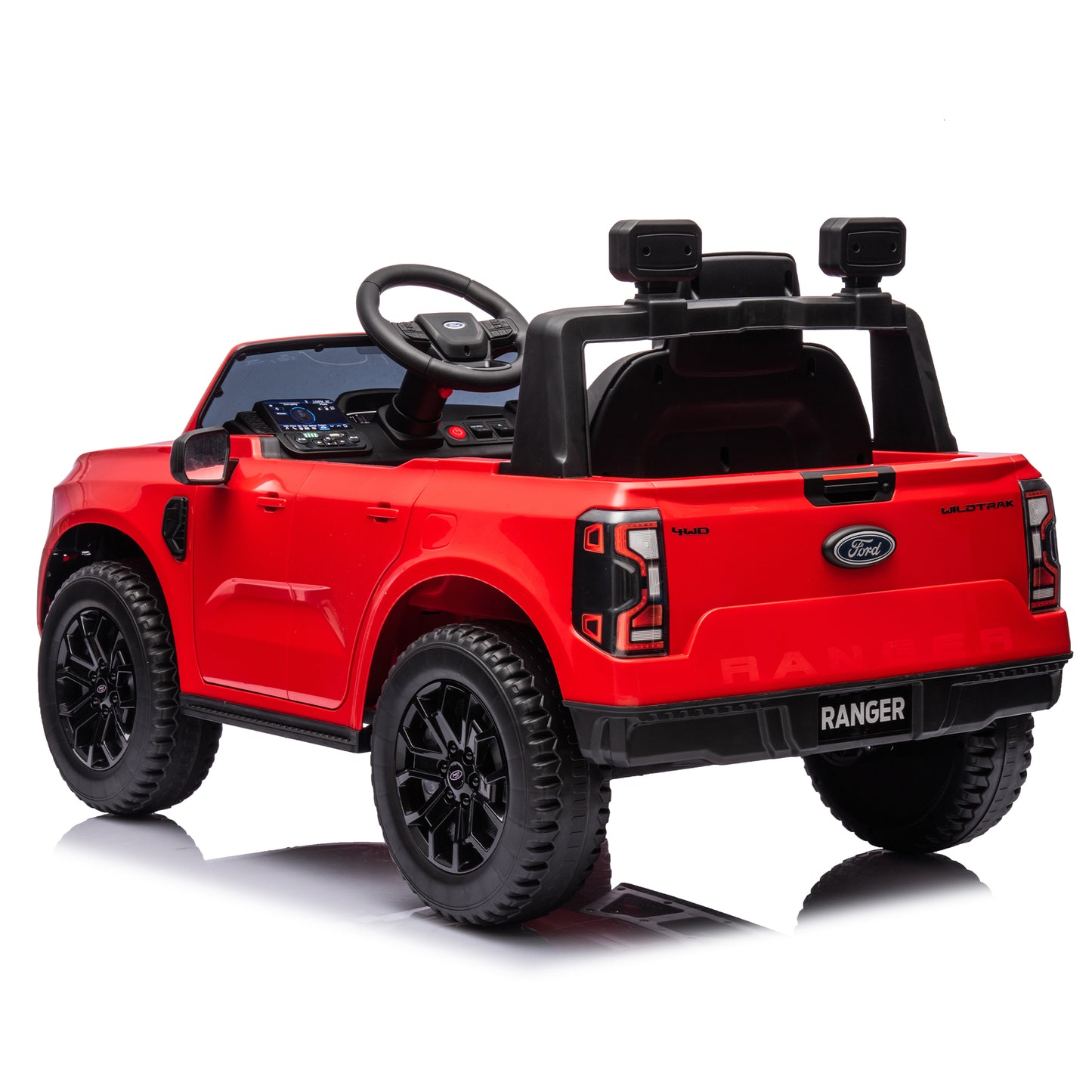 12V Kids Ride On Truck - Red