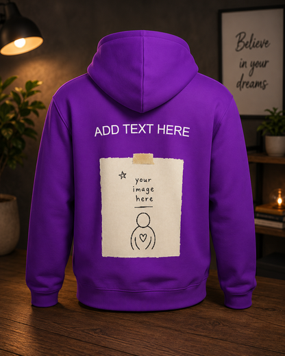 Double Layer Fleece Zippered Hoodies