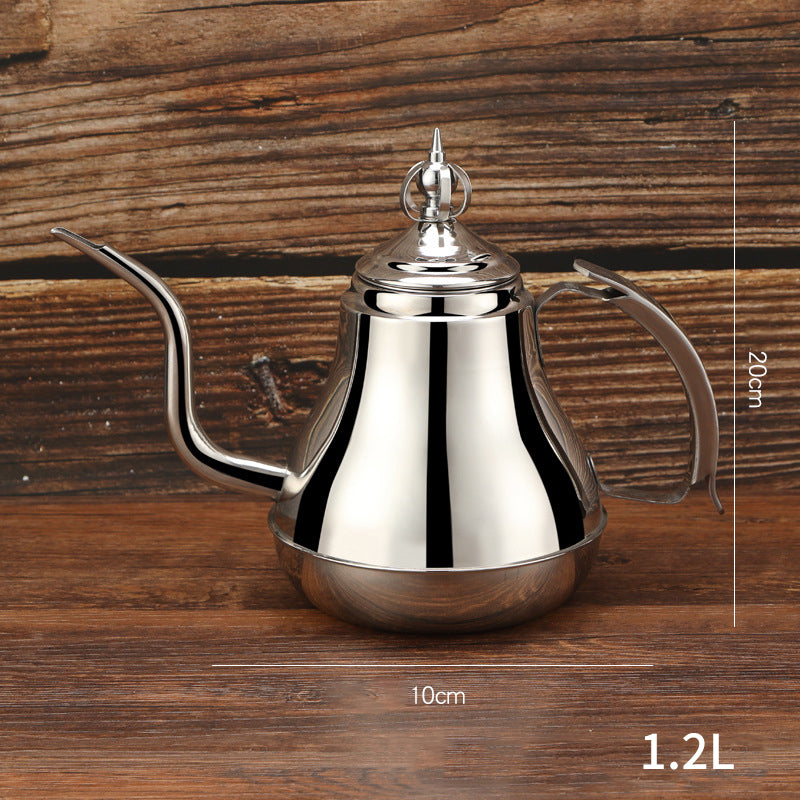 Stainless Steel Tea Pot with Tea Strainer