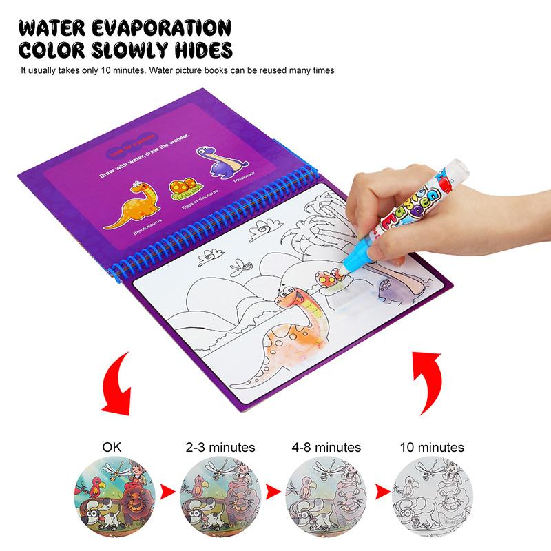 Magic Water Coloring Book